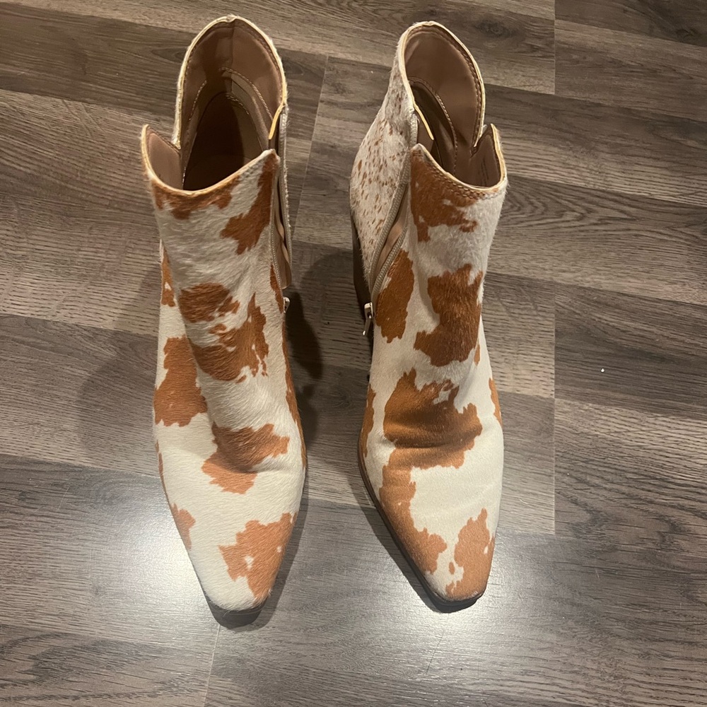 Also Cowhide boots size 11
